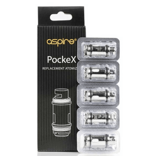 Aspire 0.6Ω PockeX Coils - 5ct