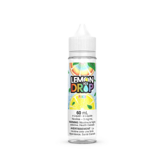 Lemon Drop Ice 60ml Freebase - Punch 3mg
