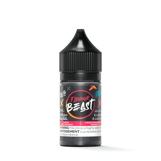 Flavour Beast 30ml Salt Nic - Ragin' Razz Mango Iced 20mg
