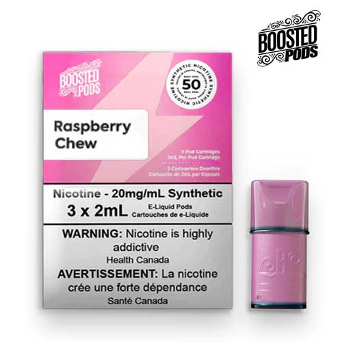 Boosted Synthetic Pods - Raspberry Chew