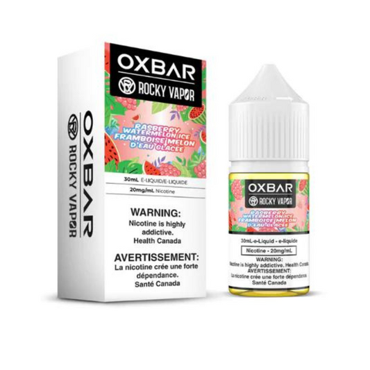 Oxbar 30ml Salt Nic - Raspberry Watermelon Ice 20mg