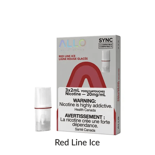 Allo Sync Pods - Red Line Ice