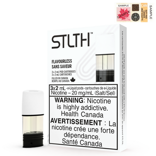 STLTH Pods - Flavourless 0mg