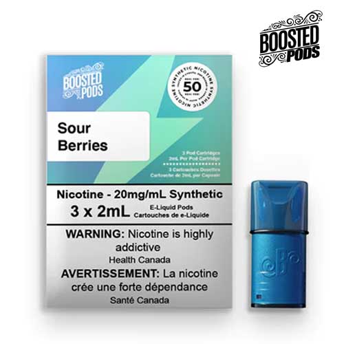 Boosted Synthetic Pods - Sour Berries