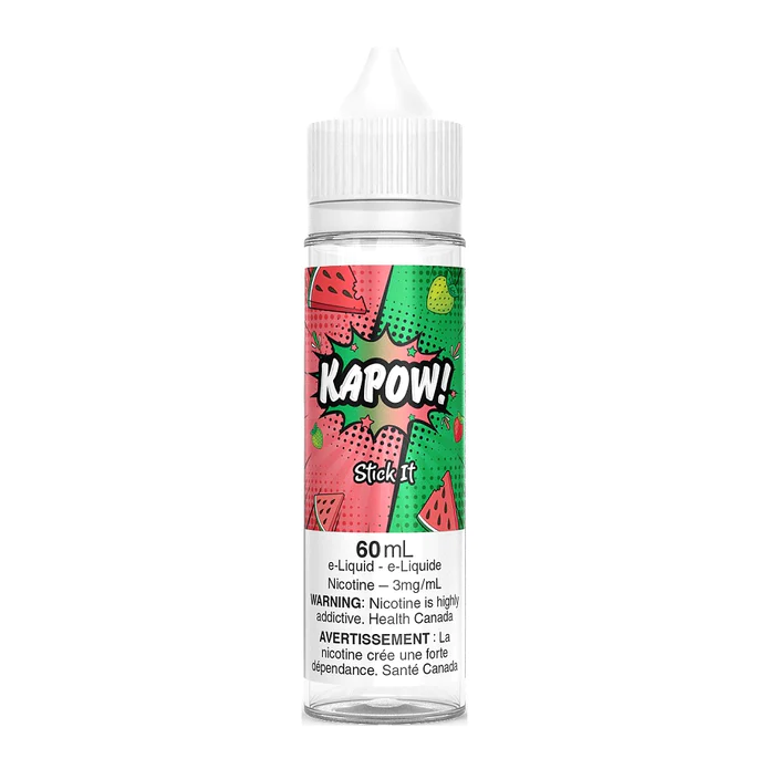 Kapow 60ml Freebase - Stick It 0mg