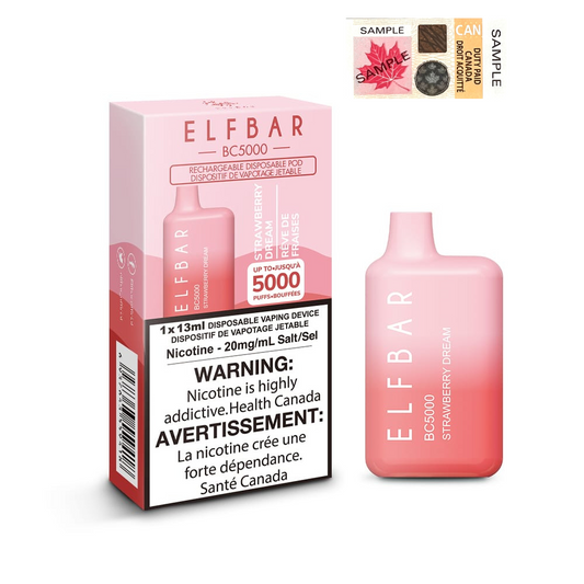 Elfbar BC5000 - Strawberry Dream