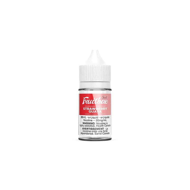 Fruitbae 30ml Salt Nic - Strawberry Guava 20mg Bold 50