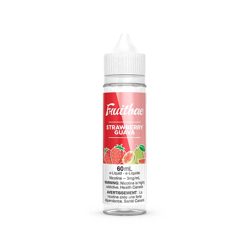 Fruitbae 60ml Freebase - Strawberry Guava 3mg