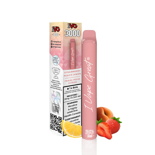 IVG 3000 - Strawberry Peach Lemon