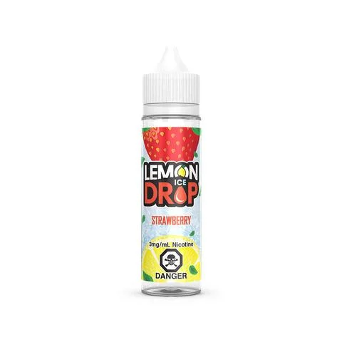 Lemon Drop Ice 60ml Freebase - Strawberry 3mg