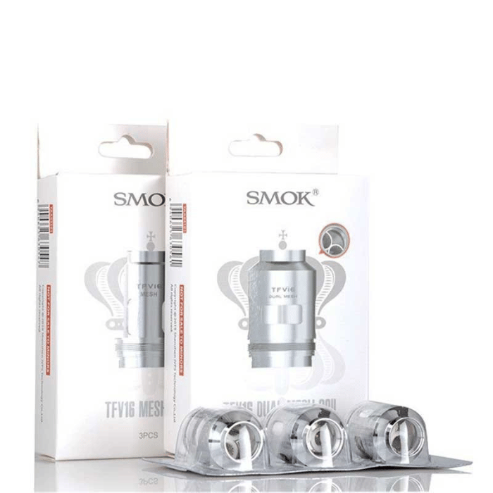 Smok 0.12Ω Dual Mesh TFV16 Replacement Coils - 3ct