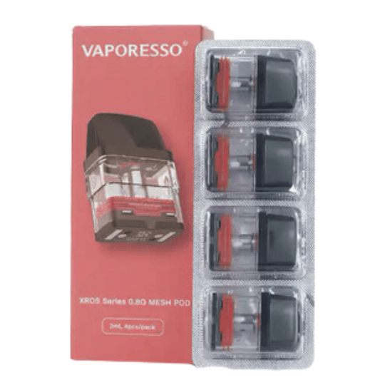 Vaporesso 0.8Ω XROS Series Replacement Pod - 4ct [CRC]