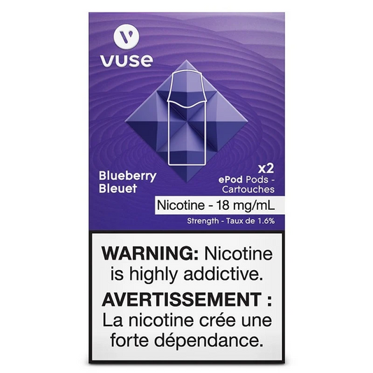 Vuse Pods - Blueberry 18mg