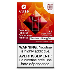 Vuse Pods - Cranberry Hibiscus 18mg