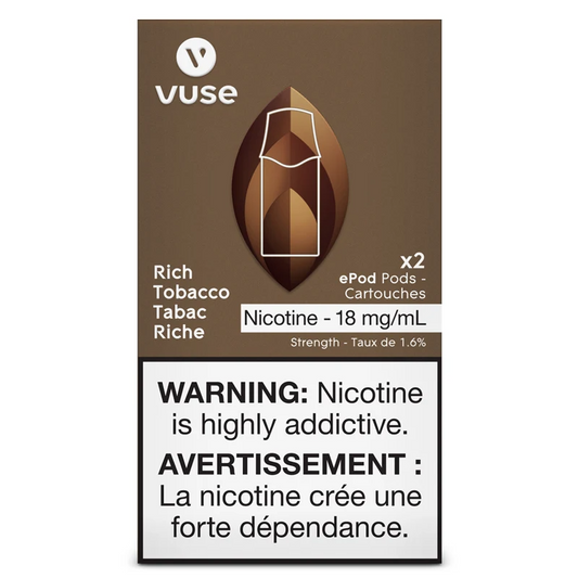 Vuse Pods - Rich Mix/ Tobacco 18mg