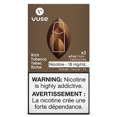 Vuse Pods - Rich Mix/ Tobacco 12mg