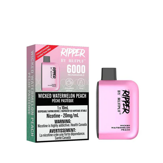 Gcore Rufpuf Ripper 6000 - Wicked Watermelon Peach 20mg