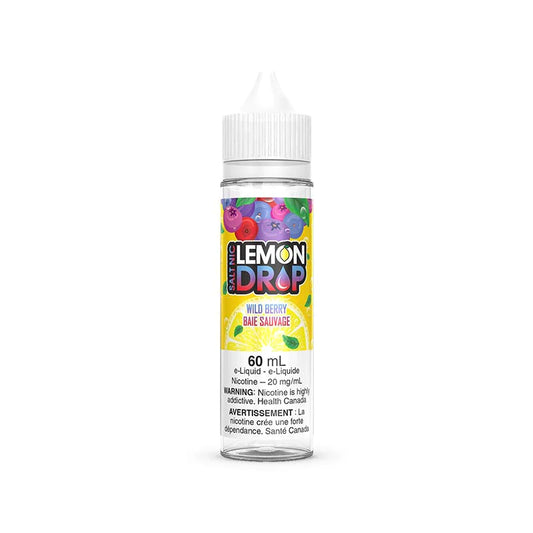 Lemon Drop 60ml Salt Nic - Wild Berry 12mg