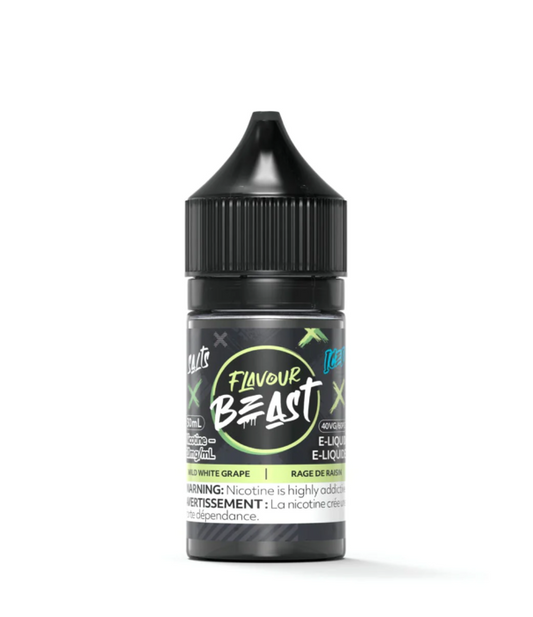Flavour Beast 30ml Salt Nic - Wild White Grape Iced 20mg