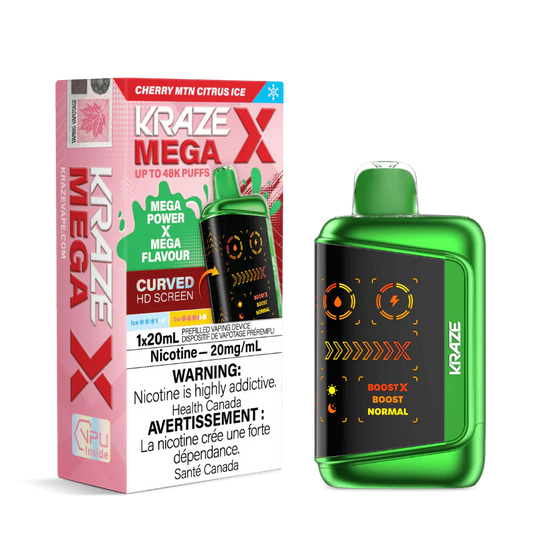 Kraze Mega X Disposable - theVapeClub.ca