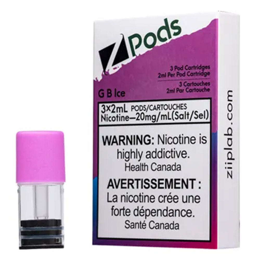 ZPods ICE Z Pods Supreme Nic Blend (STLTH Compatible) (Ontario)