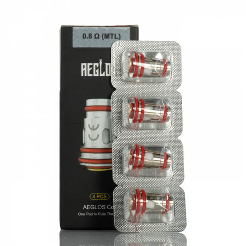 Uwell Aeglos 0.8Ω MTL Replacement Coils - 4ct